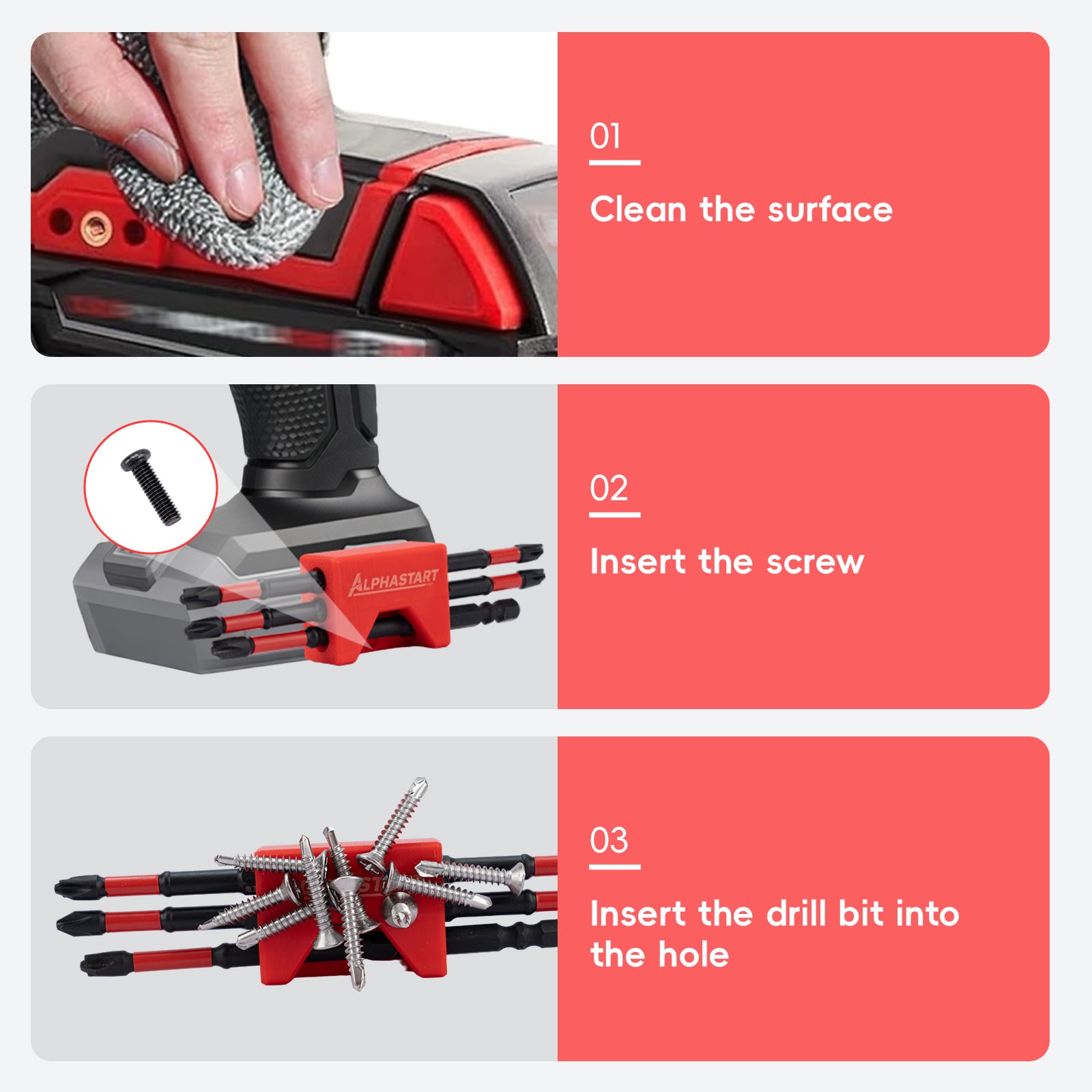 Magnetic 1/4-Inch Hex Bit Holder